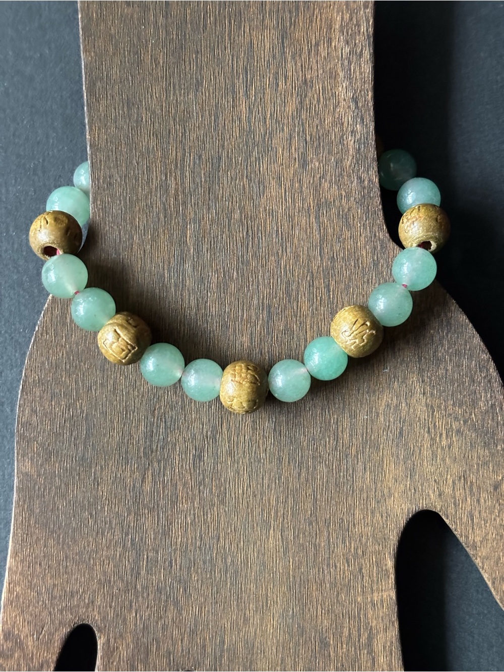 Karmalogy Green Aventurine Lucky Karma Bracelet - Picture 3 of 7